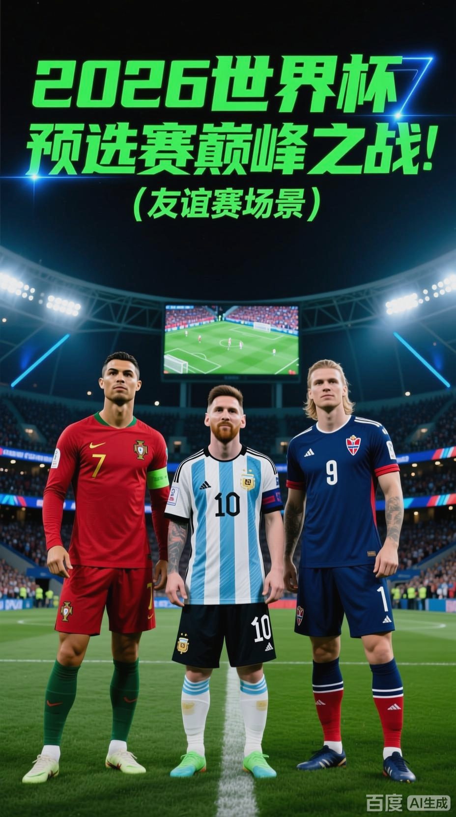 梅西6战世界杯创纪录！C罗明晨登场将成历史第2位6战世界杯的球员